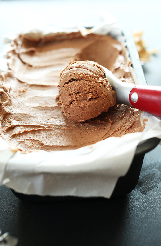 easy vegan chocolate desserts ice cream
