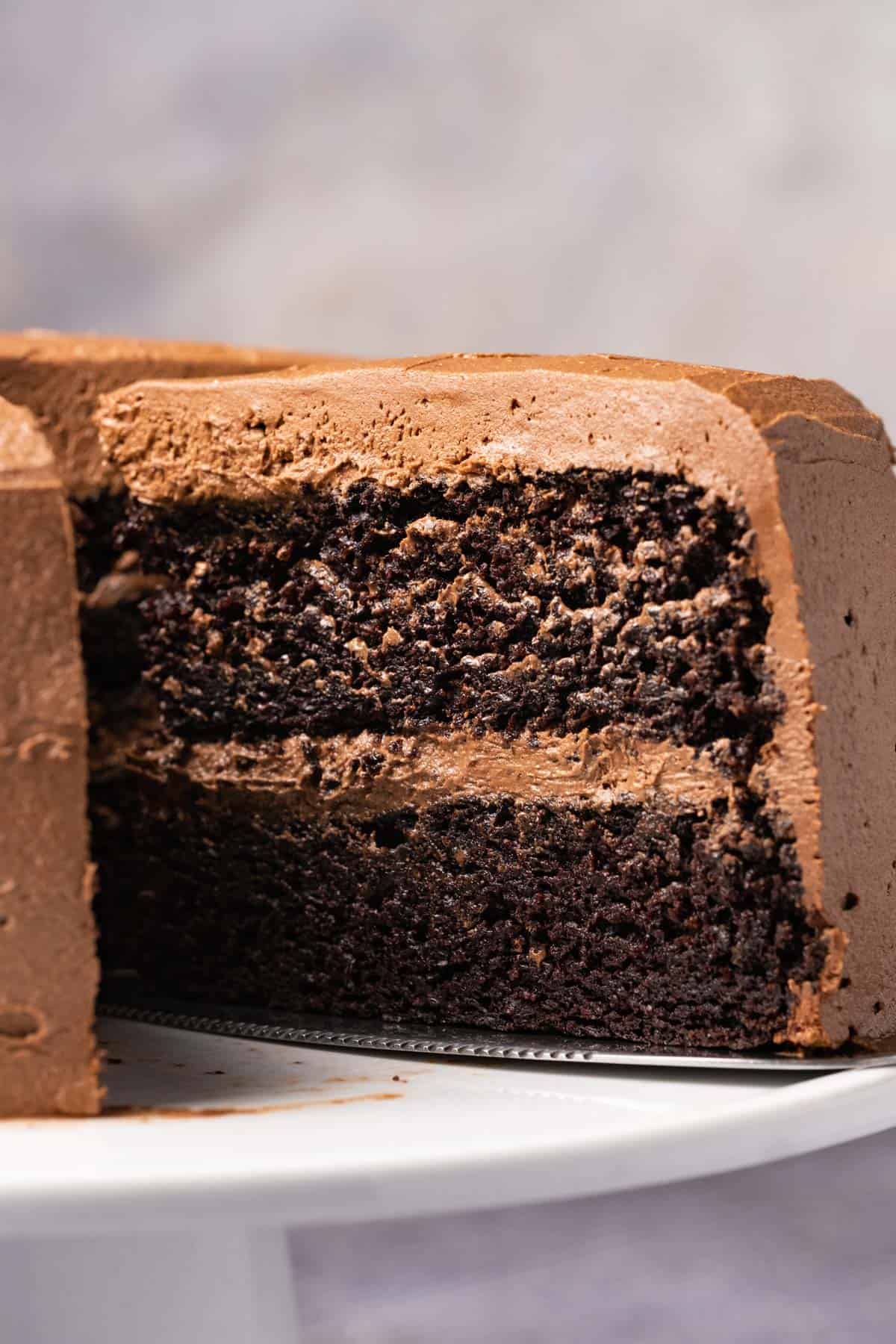 easy vegan chocolate cake